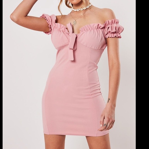 NWT Miss Guided • babydoll dress - Picture 1 of 5